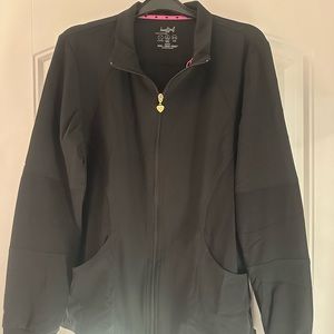 - Heartsoul Womens Scrub jacket, Black Medium